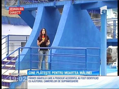 Sub ochii părinţilor, o fetiţă de doar şapte ani a murit la ştrandul din Geoagiu Băi, după un salt de la trambulina adulţilor