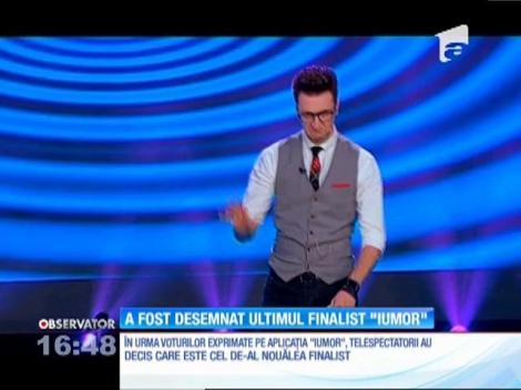 Vlad Grigorescu, ultimul finalist al show-ului „iUmor"