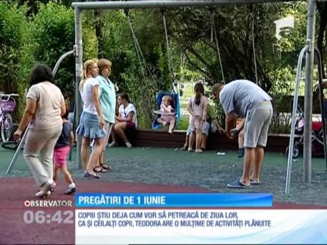 Pregătirile pentru Ziua Copilului sunt în toi