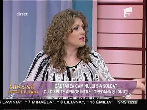 Loredana detestă să locuiască împreună cu părinţii sau socrii!
