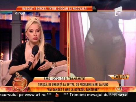 Simona Trașcă, de urgență la spital: ”Am făcut lichid care nu curgea!”