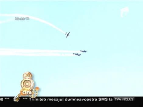 Demonstraţie aviatică pentru copii la Clinceni Airshow 2016