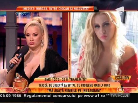 Simona Trașcă: ”Mă agață femeile pe Instagram”