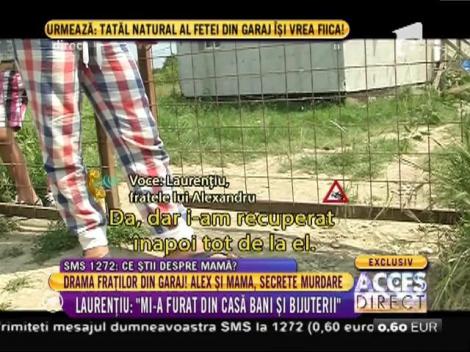 Drama fraţilor din garaj! Alex şi mama, secrete murdare