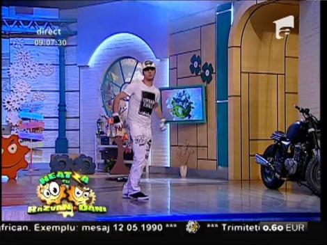 Pipino de România s-a întors la Neatza! Marian Stalomir, noi scheme de dans pline de energie!