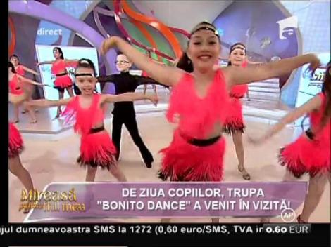 Deziua copiilor, trupa "Bonito Dance" a venit în vizită!