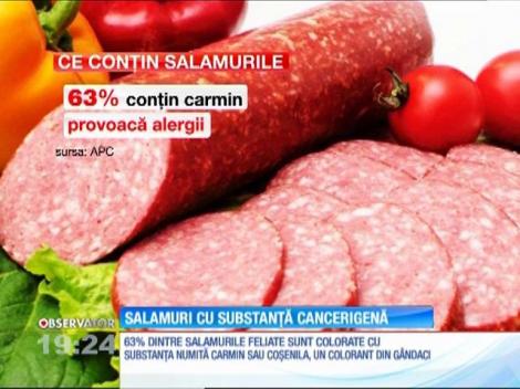 Românii gustă boala, la micul dejun. Salamul e cancerigen, spun experţii în nutriţie