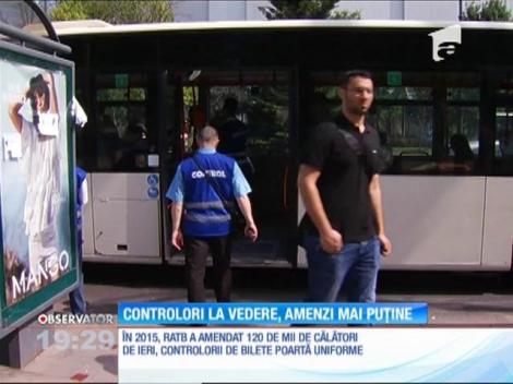 Uniforma nouă a controlorilor de bilete