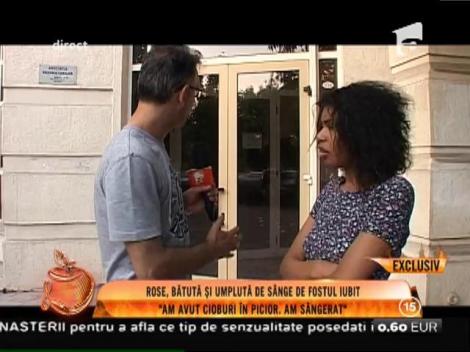 Mulatră a lui Mazăre, bătută și umplută de sânge de fostul iubit