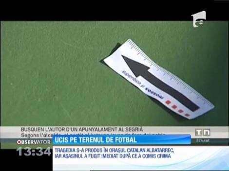 Un tânăr român a fost înjughiat în Spania, pe terenul unde juca un meci de fotbal