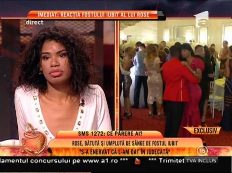 Rose: ”M-a ținut două zile încuiată în casă. S-a enervat că l-am dat în judecată”