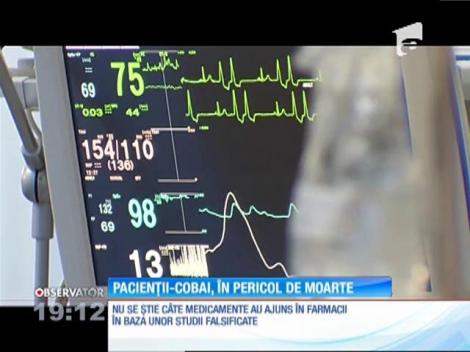 Zeci de pacienţi au aflat c-au fost cobai pentru medicamente care n-au ajuns încă în farmacii