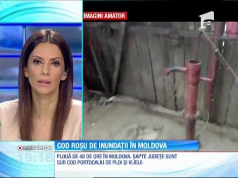 Cod roşu de inundaţii în Moldova