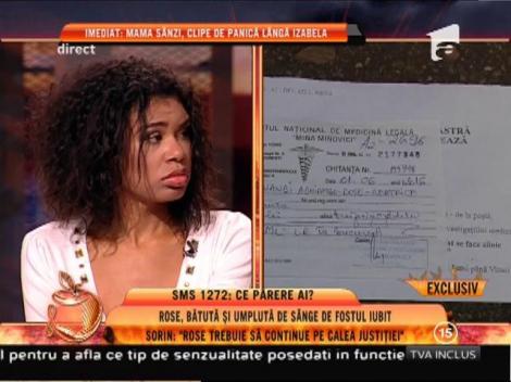 Rose, despre fostul ei logodnic: ”A fost violent de la începutul relației”