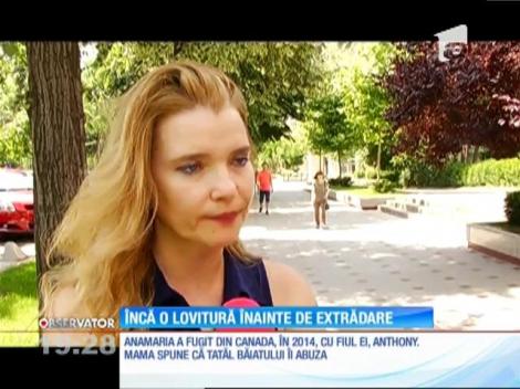 Anamaria Nedelcu mai primeşte o lovitură