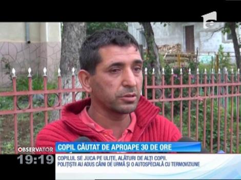 Mobilizare de forţe în Iaşi. Un copil de 5 ani este căutat de zeci de poliţişti şi jandarmi