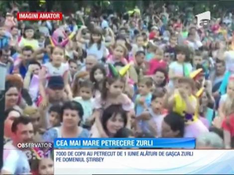 Peste 7000 de copii au petrecut de ziua lor alături de Gaşca Zurli