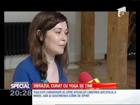 SPECIAL! Obrazul curat cu yoga se ţine