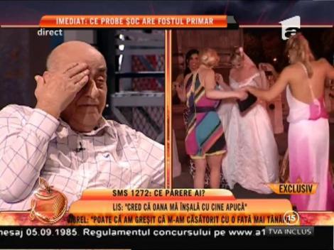 Viorel Lis: ”Am dat acatiste ca să nu mă înșele! Am impresia că Oana umblă cu cineva”