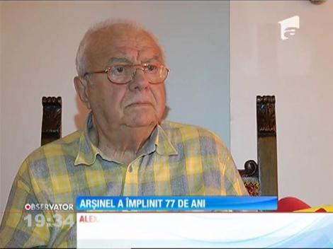Actorul Alexandru Arşinel a împlinit 77 de ani!