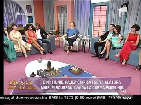 Paula Chirilă va prezenta show-ul "Mireasă pentru fiul meu!"