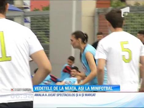 Vedetele de la Neatza cu Răzvan şi Dani şi-au depăşit limitele în terenul de minifotbal
