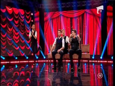 Sunt mulţi, dar nu degeaba! Băieţii de la Backstage, moment special de improvizaţie