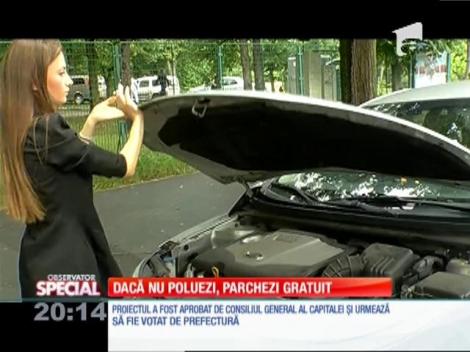 Special! Bucureştenii care deţin autovehicule hibrid nu vor mai plăti parcarea