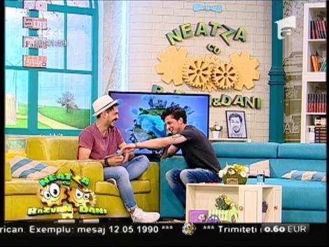 Hai la Saint Tropez, pe sistem de reggae! Uddi, provocat să cânte melodii din repertoriul lui Florin Salam, la "Neatza"!