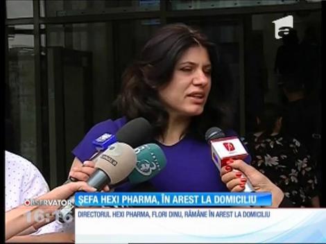 Șefa Hexi Pharma, Flori Dinu, în arest la domiciliu
