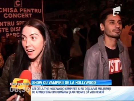 Johnny Depp, Alice Cooper şi Joe Perry au urcat pe scenă în faţa fanilor din România