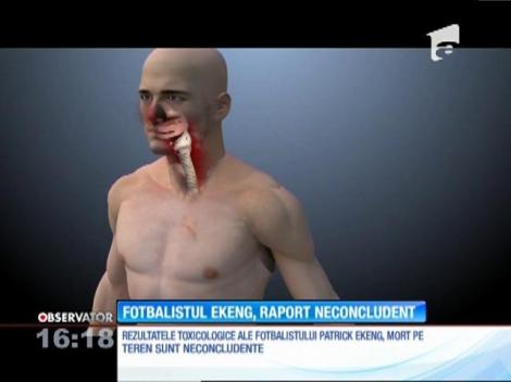 Rezultatele toxicologice ale fotbalistului Patrick Ekeng, mort pe teren, sunt neconcludente