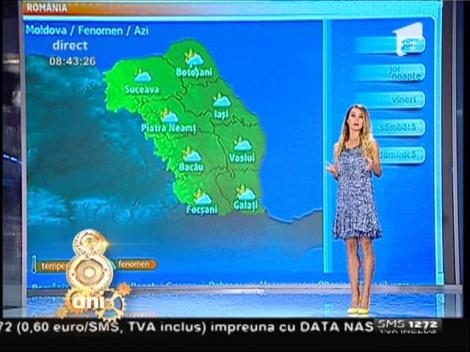 Meteo: Vremea va fi frumoasă, dar răcoroasă