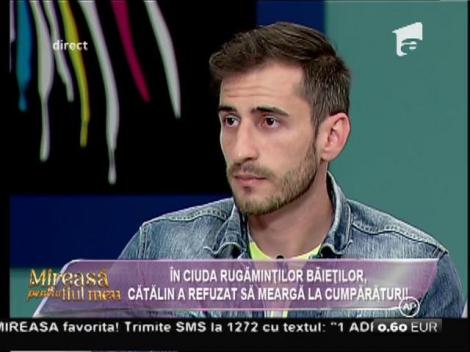 Cătălin, dat afară de Mirela Boureanu Vaida din emisiune!