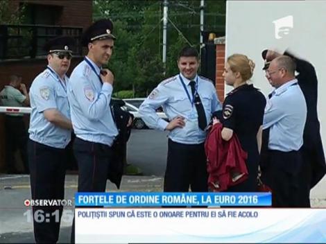 Forțele de ordine române, prezente la Campionatul European de Fotbal din Franța