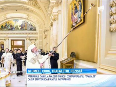 Preafericitul Daniel a sfinţit Palatul Patriarhiei cu trafaletul