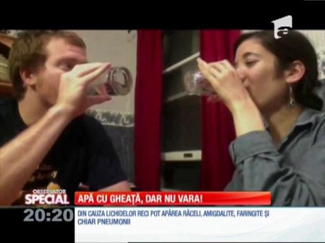 Special! Băuturile foare reci, neindicate pe caniculă