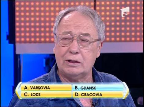 Rândul 3: În ce oraş au pornit mişcările greviste care au condus la formarea sindicatului "Solidaritatea"?