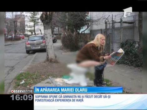 O soprană sare în apărarea Mariei Olaru: ”Unii cred că gimnasta ar trebui să-şi ceară scuze pentru că a fost bătută şi înfometată”