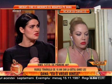 Oana Lis, despre relaţia cu tânărul de 16 ani: "Nu renunţ la prietenia cu el!"