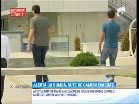 Ameninţare cu bombă la o clădire de birouri cu 26 de etaje din nordul Bucureştiului