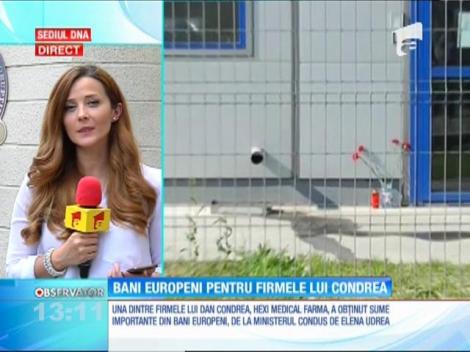 Una dintre firmele lui Dan Condrea a obţinut sume importante din bani europeni