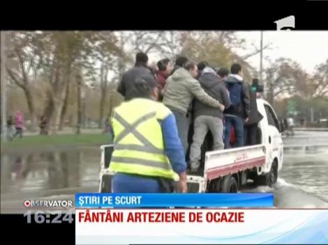 Fântâni arteziene de ocazie