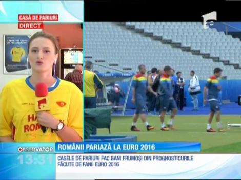 Casele de pariuri fac bani frumoşi din prognosticurile făcute de fanii Euro 2016