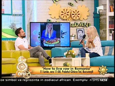 Mimi Kirk, cel mai cunoscut chef raw vegan, &icirc;n platoul Neatza!