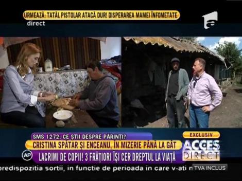 Cristina Spătar și Constantin Enceanu, în mizerie până în gât!