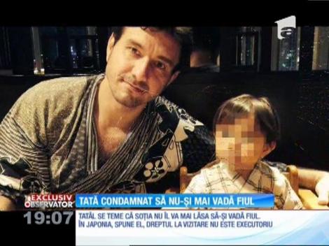 Un tată român, condamnat să nu-şi mai vadă niciodată fiul