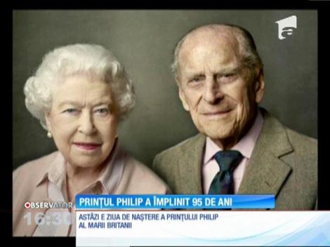 Sărbătoare în familia regală britanică. Prinţul Philip a împlinit 95 de ani