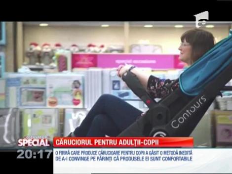 SPECIAL! S-a inventat "căruciorul pentru adulţi"