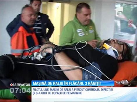 Accident soldat cu trei răniți la Raliul Deltei Dunării